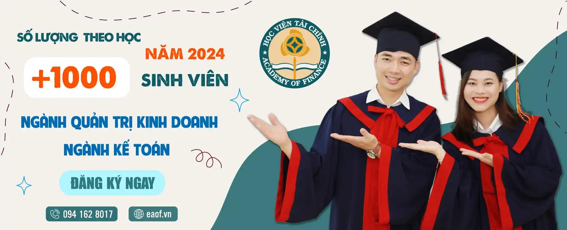 ĐẠI HỌC TỪ XA HỌC VIỆN TÀI CHÍNH TUYỂN SINH 2024   