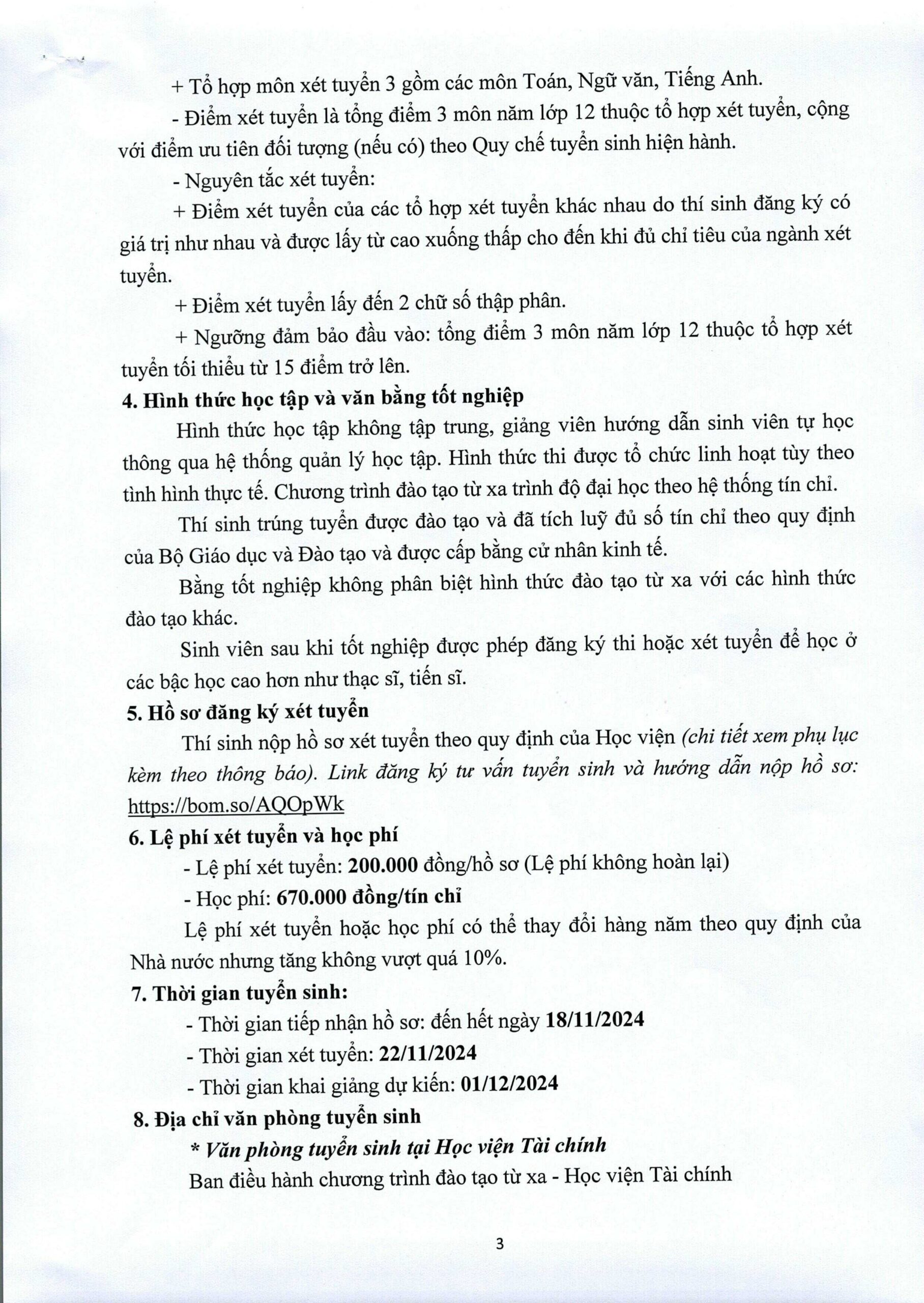 AOF E-learning tuyển sinh đợt 3