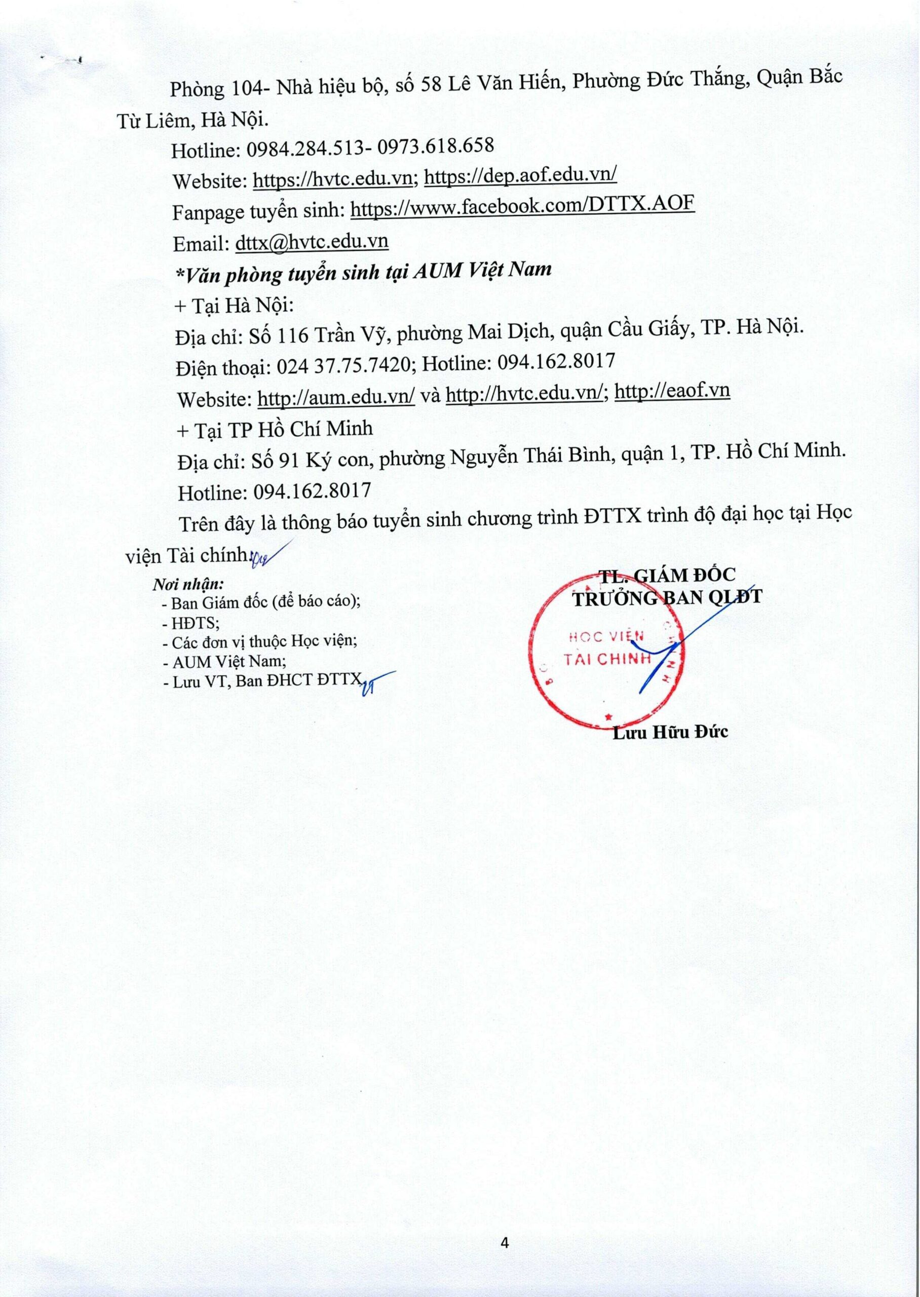 AOF E-learning tuyển sinh đợt 3